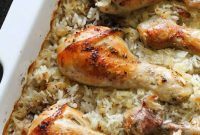 Mediterranean One-Pan Chicken and Rice