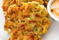 Golden Garden Fritters