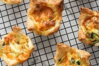 Savory Vegetable Quiche Bites