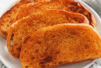 Golden Buttery Cheese Toast