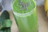 Vibrant Green Apple Smoothie