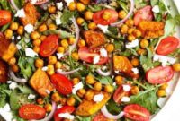 Warm Roasted Pumpkin and Chickpea Salad