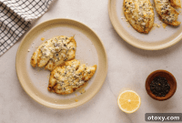 Crispy Air-Fried Tilapia with Zesty Garlic Butter