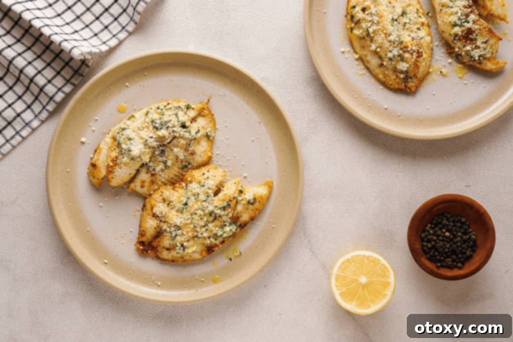 Crispy Air-Fried Tilapia with Zesty Garlic Butter 1 featured 15833