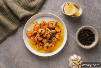 Air-Fried Garlic Butter Shrimp Delight