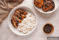 Golden Air Fryer Teriyaki Chicken