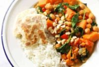 Wholesome Sweet Potato, Chickpea, and Spinach Curry