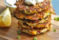 Savory Zucchini and Halloumi Patties