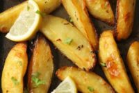 Hellenic Lemon Herb Roasted Potatoes