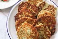 Authentic Kolokithokeftedes Greek Zucchini Fritters