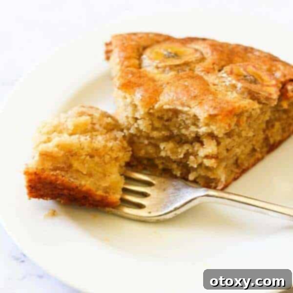 Foolproof Banana Cake 1 featured 6587