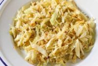 Crispy Pan-Fried Cabbage