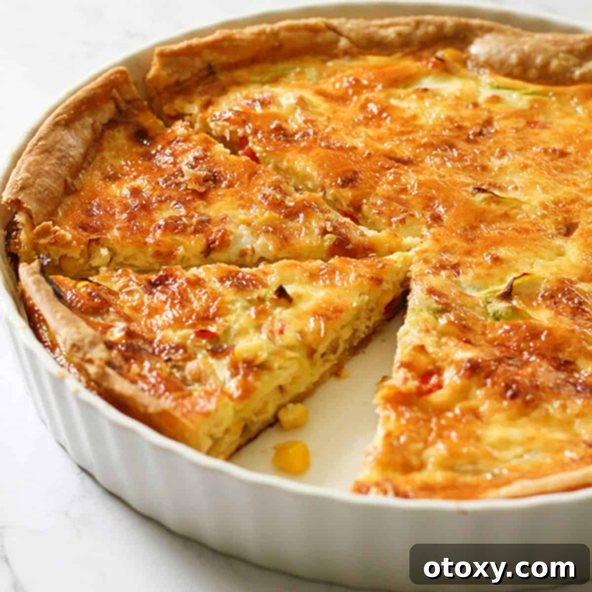 Fresh Garden Quiche 1 featured 9105
