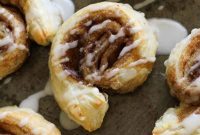 Flaky Puff Pastry Cinnamon Rolls for Air Fryer and Oven
