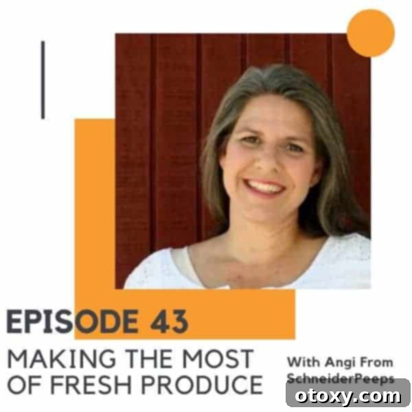 Making the most of fresh produce and reducing food waste