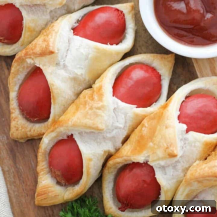 Crispy Air Fryer Sausage Bites 10 Air Fryer Pigs in a Blanket, golden and crispy