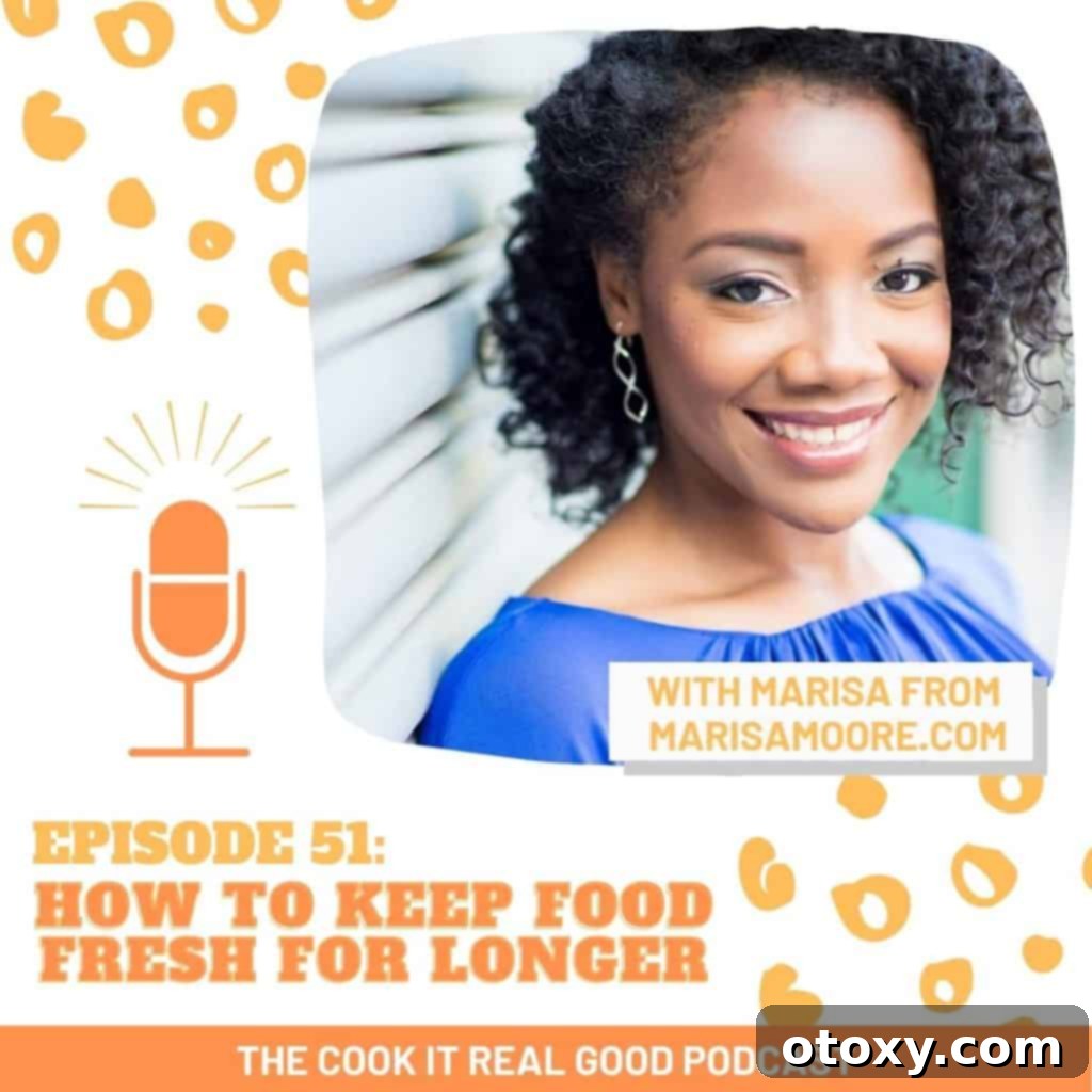 Food Longevity Secrets: Waste Less, Save More 2 headshot of Marisa Moore, a nutritionist