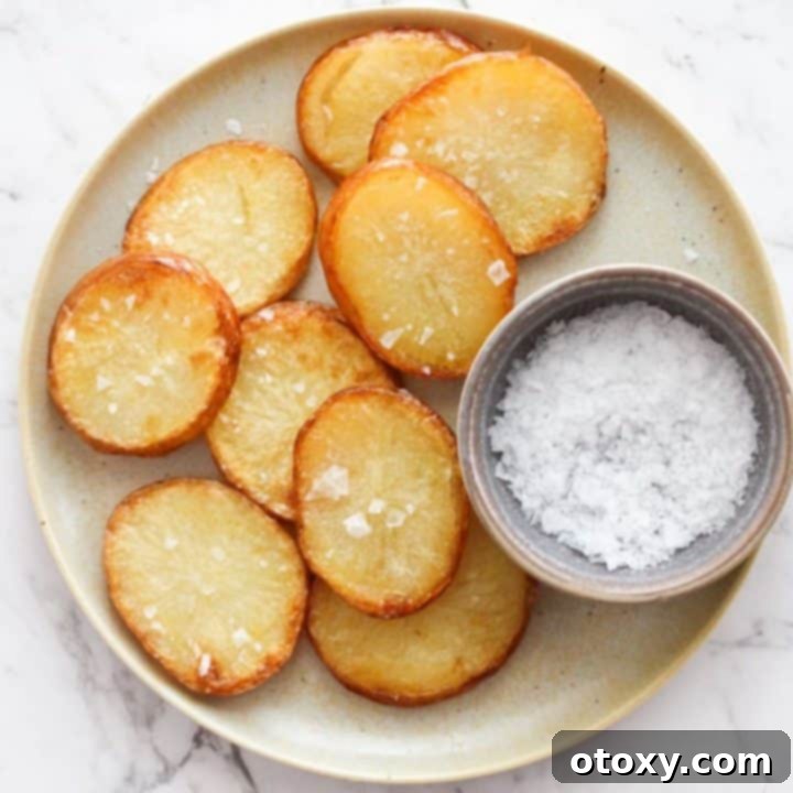 Crispy Salt and Vinegar Potatoes