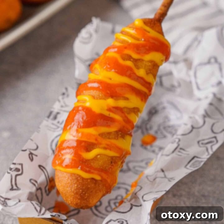 Air Fryer Corn Dogs