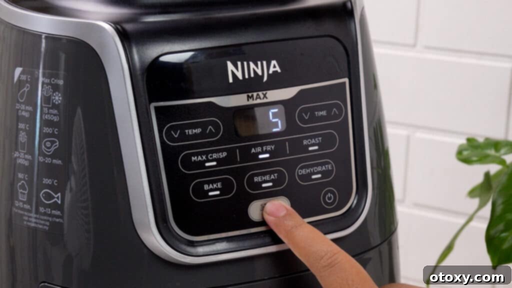 Perfect Air Fryer Roast Beef 11 Ninja air fryer set time to 5 minutes