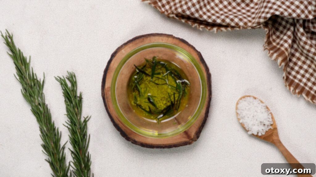 Perfect Air Fryer Roast Beef 7 Seasoning mixture of Rosemary, Olive Oil and Sea Salt