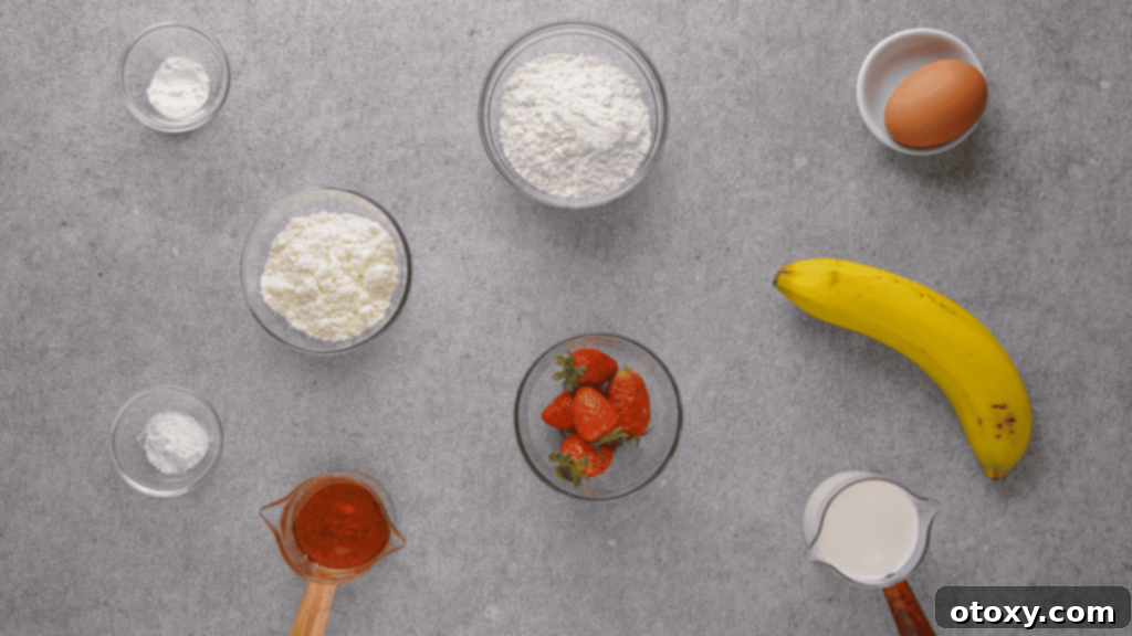 Ultimate 40g Protein Pancakes 4 the ingredients