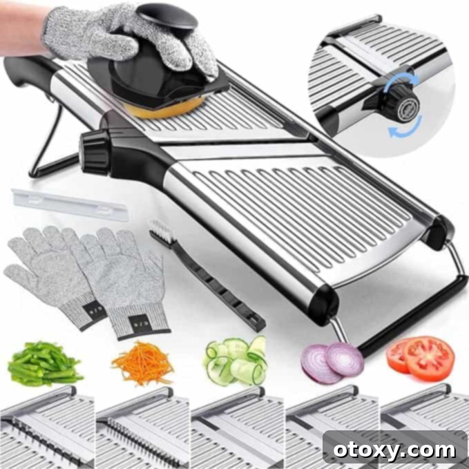 Mandoline food slicer
