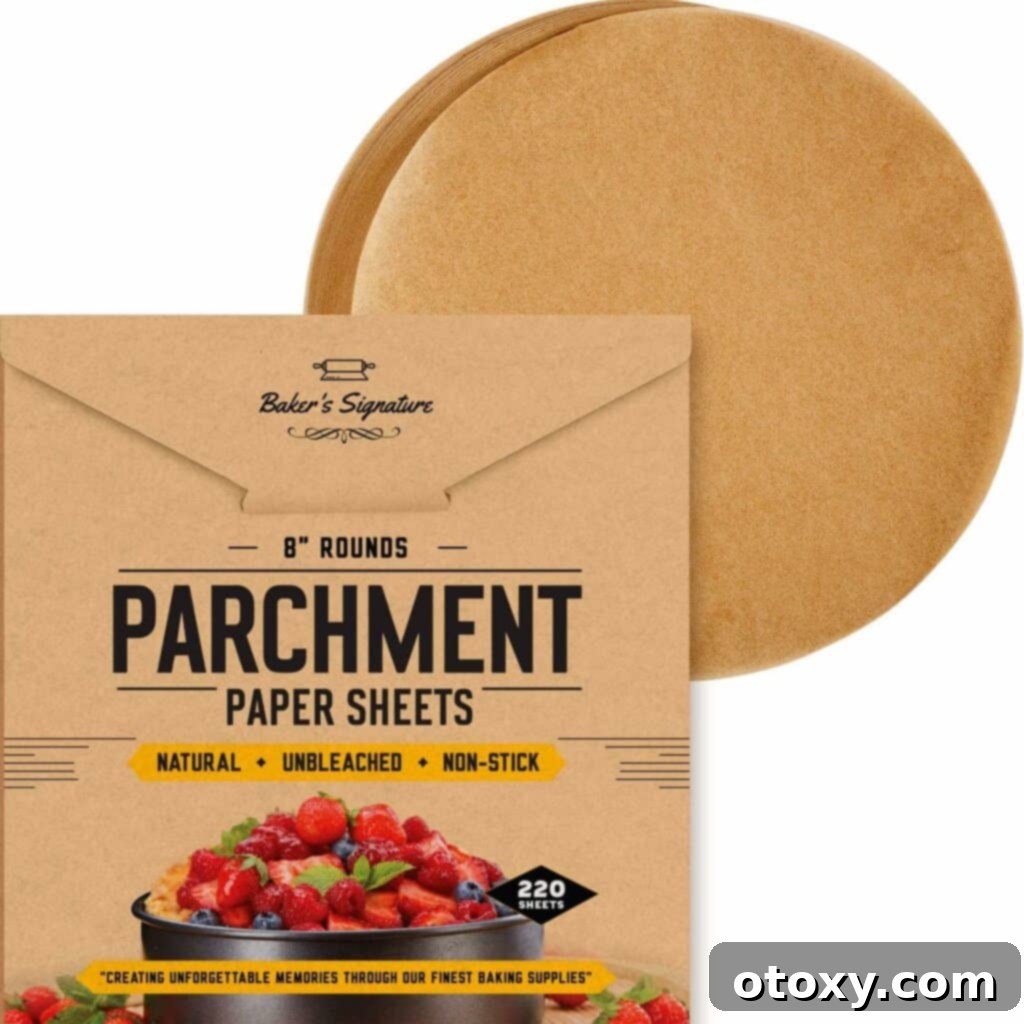 round parchments paper