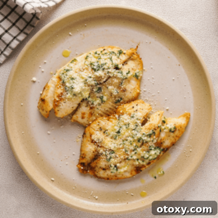 Crispy Air-Fried Tilapia with Zesty Garlic Butter 13 Air Fryer Tilapia with Garlic Butter Sauce