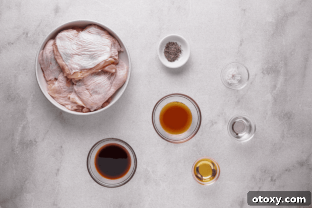 ingredients for chicken teriyaki 