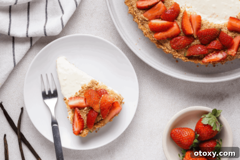  cheesecake with strawberry