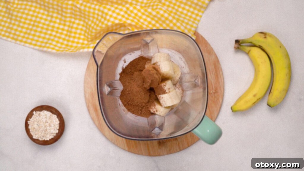 Velvet Oat Blend 4 ingredients smoothie