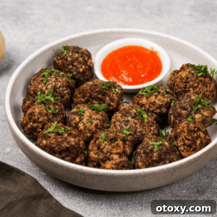 Crispy, Juicy Air Fryer Meatballs 13 Air Fryer Meatballs