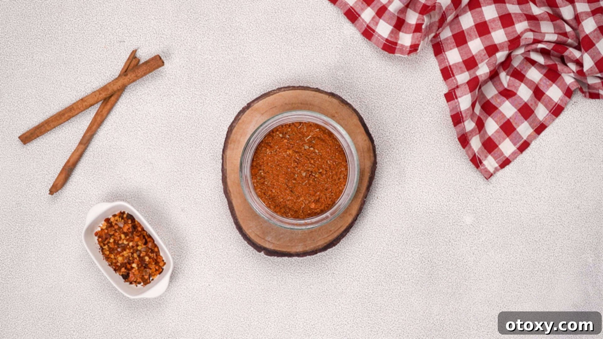 chorizo seasoning in the jar