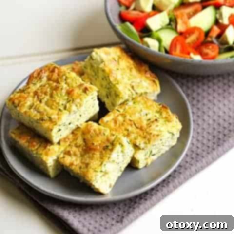 Healthy Zucchini Slice