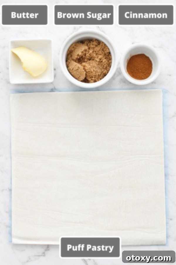 ingredients on a white marble background.