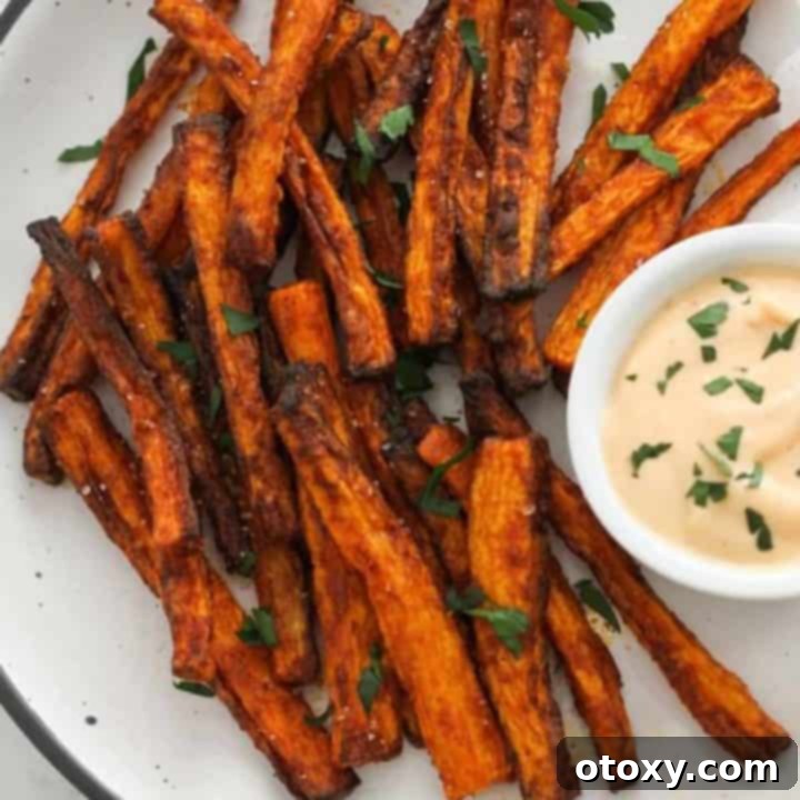Air Fryer Carrot Fries